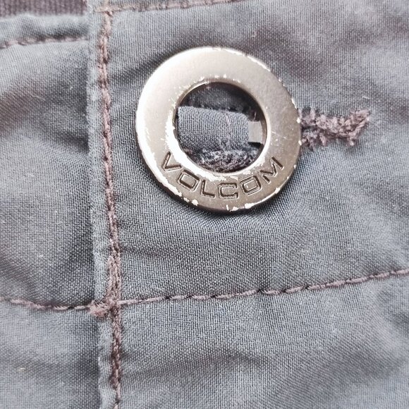 Volcom Frickin V4S bermuda dress short grey boys size 25/10 regular - Picture 8 of 11